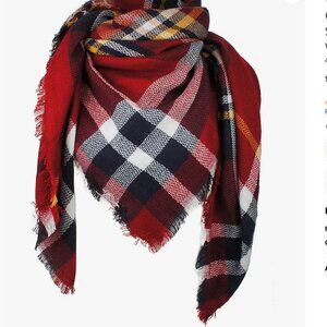 Classic Tassel Plaid Tartan Scarf